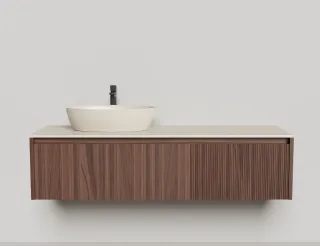 Подвесная тумба Salini Domino 27D216 160см шпон